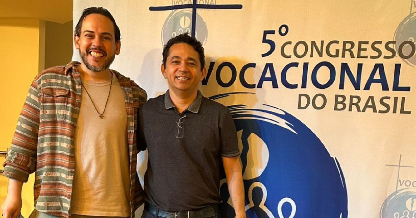 Juventude e vocações reunidas no Santuário de Aparecida durante Romaria e Seminário Vocacional”